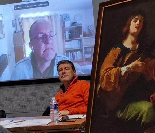 Didier Maurell. Le professeur aixois de provençal a exhumé les écrits de Jean de Cabanes et a adapté puis popularisé l'œuvre théâtrale de ce contemporain provençalophone de Molière avant que d'organiser un colloque sur ses pairs écrivains provençaux de l'époque baroque (photo MN)