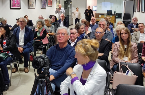 Une centaine d'érudits, universitaires, ou curieux ont assisté au colloque aixois du 15 septembre (photo MN)