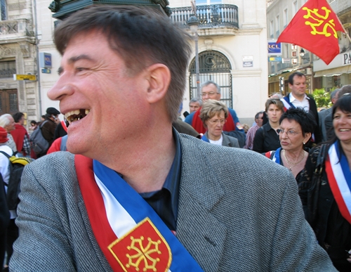 En 2007 à Béziers, lors d'une manifestation d'Anèm Òc (photo MN)