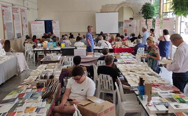 L'espace librairie lors de l'édition 2023 (photo MN)